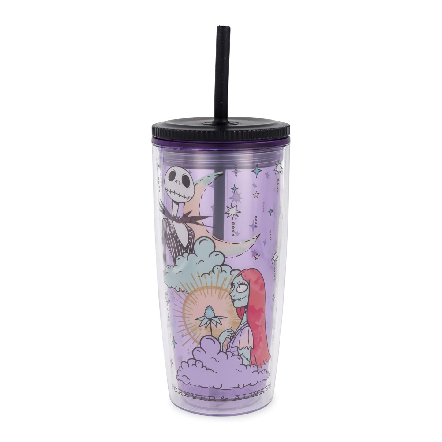 Disney The Nightmare Before Christmas "Forever and Always" 20-Ounce Tumbler