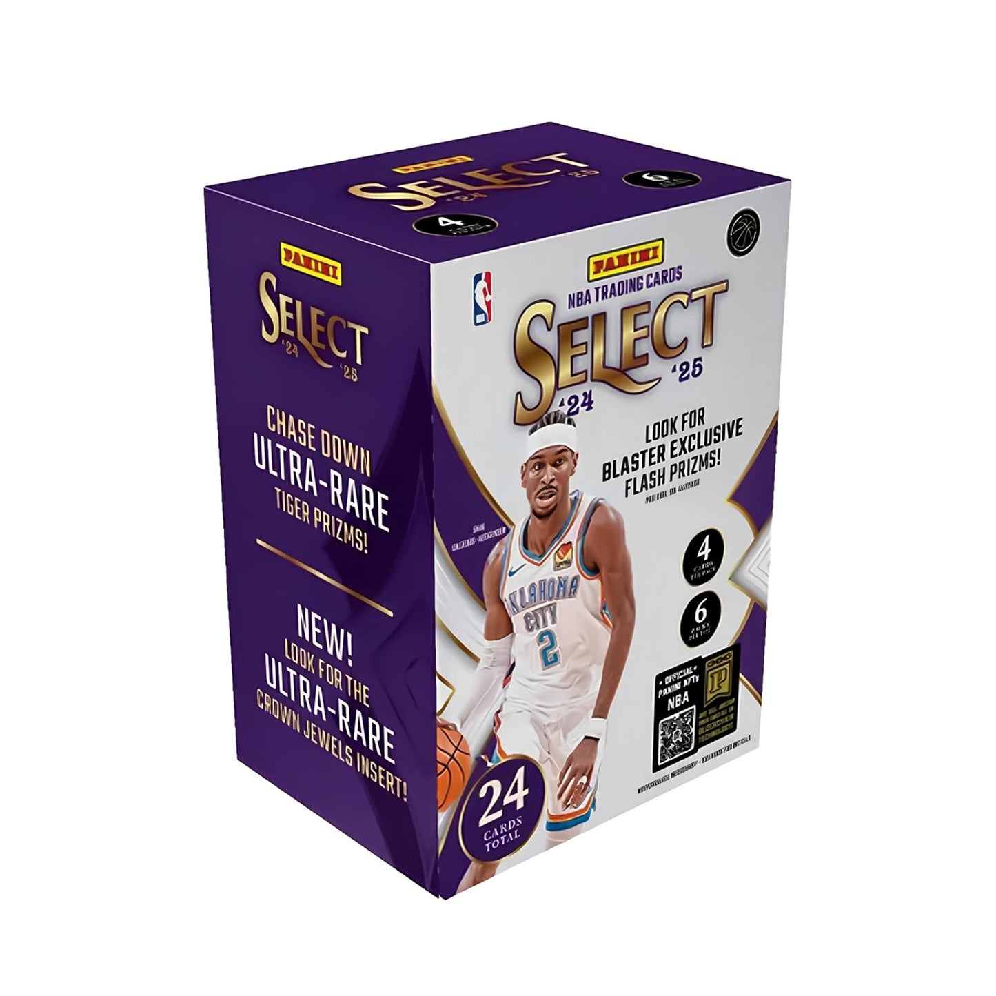 NBA 2024/25 Panini Select Basketball Blaster Box | 6 Packs