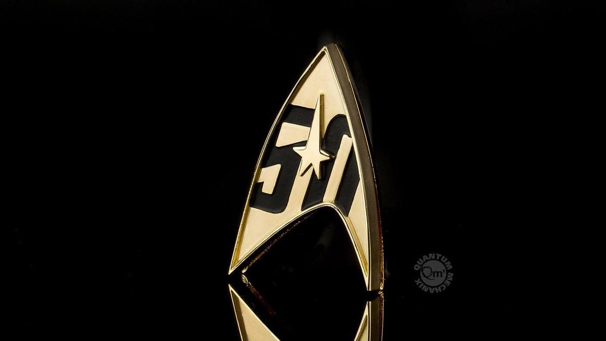 Star Trek 50th Anniversary Magnetic Badge