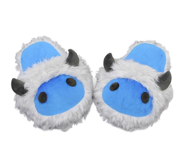 Overwatch Mei Plush Slippers | X-Small