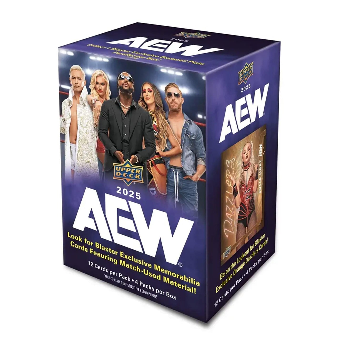AEW All Elite Wrestling 2025 Upper Deck Blaster Box