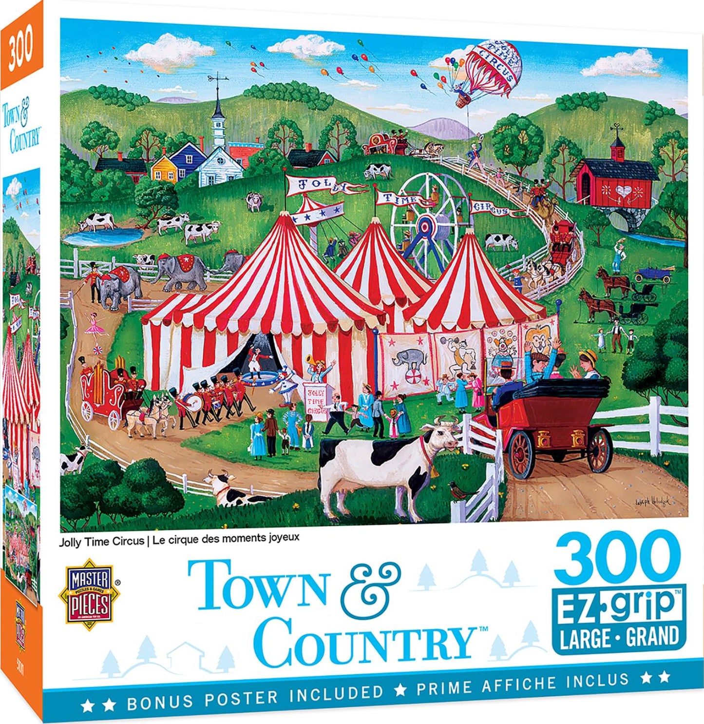 Jolly Time Circus 300 Piece Large EZ Grip Jigsaw Puzzle