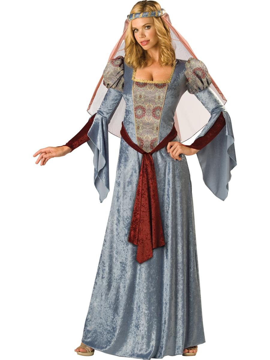 Maid Marian Medieval Adult Costume Small
