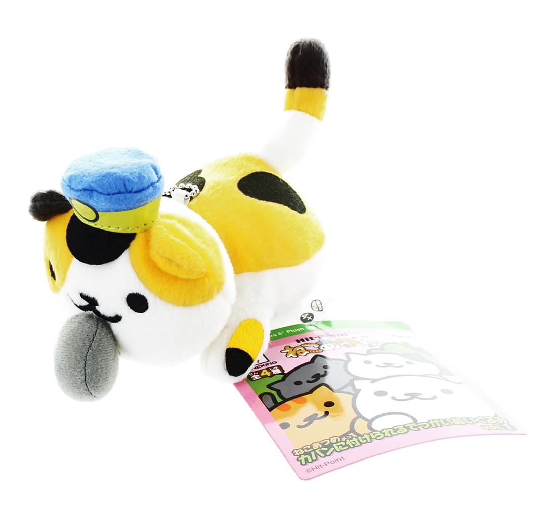 Neko Atsume: Kitty Collector 6" Plush: Conductor Whiskers