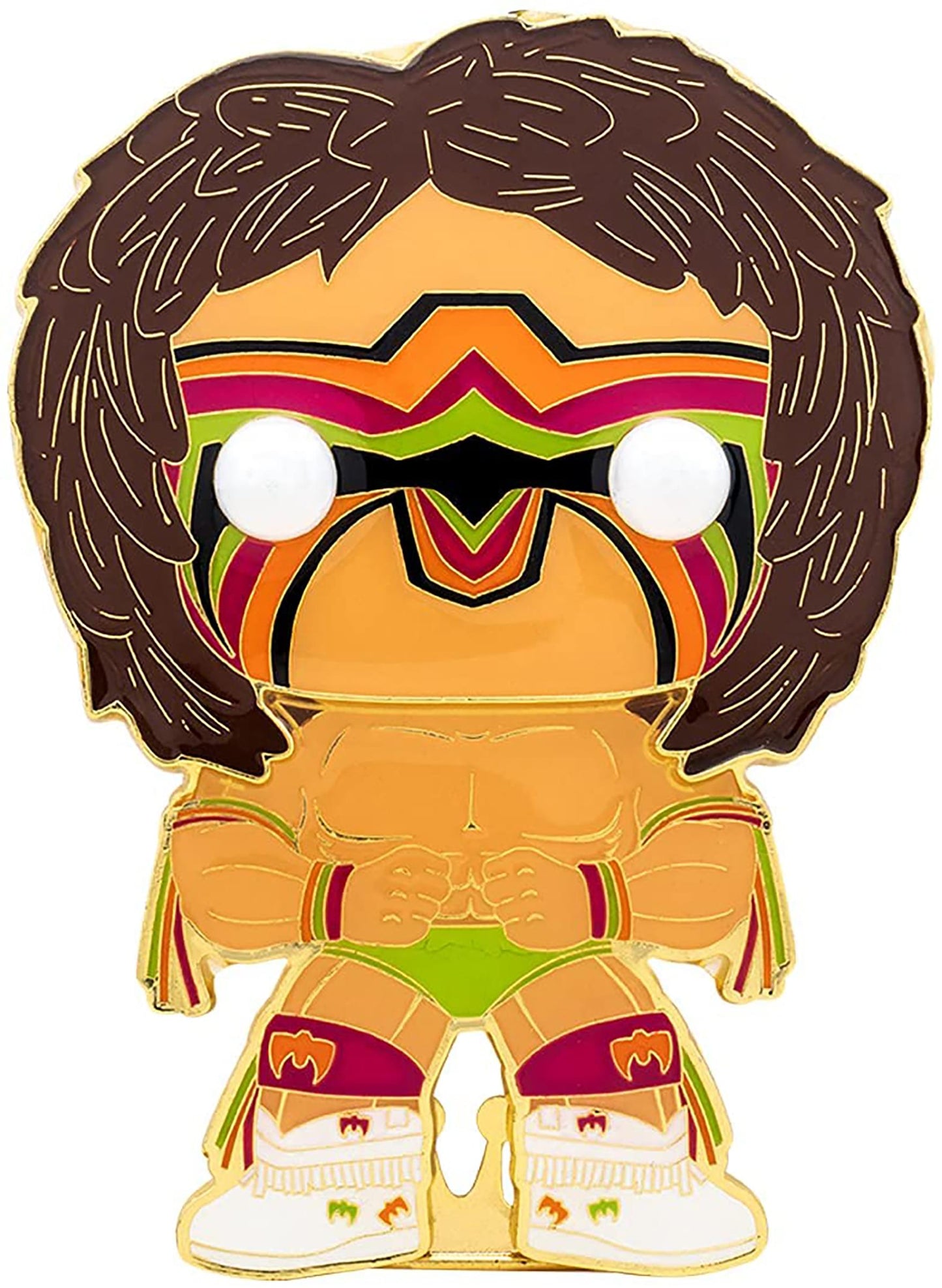 WWE 3 Inch Funko POP Pin | The Ultimate Warrior
