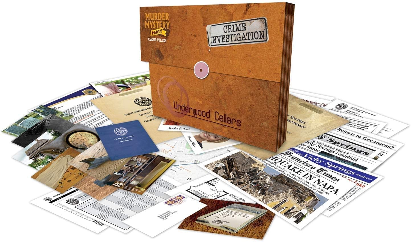 Murder Mystery Adult Party Game | Underwood Cellar