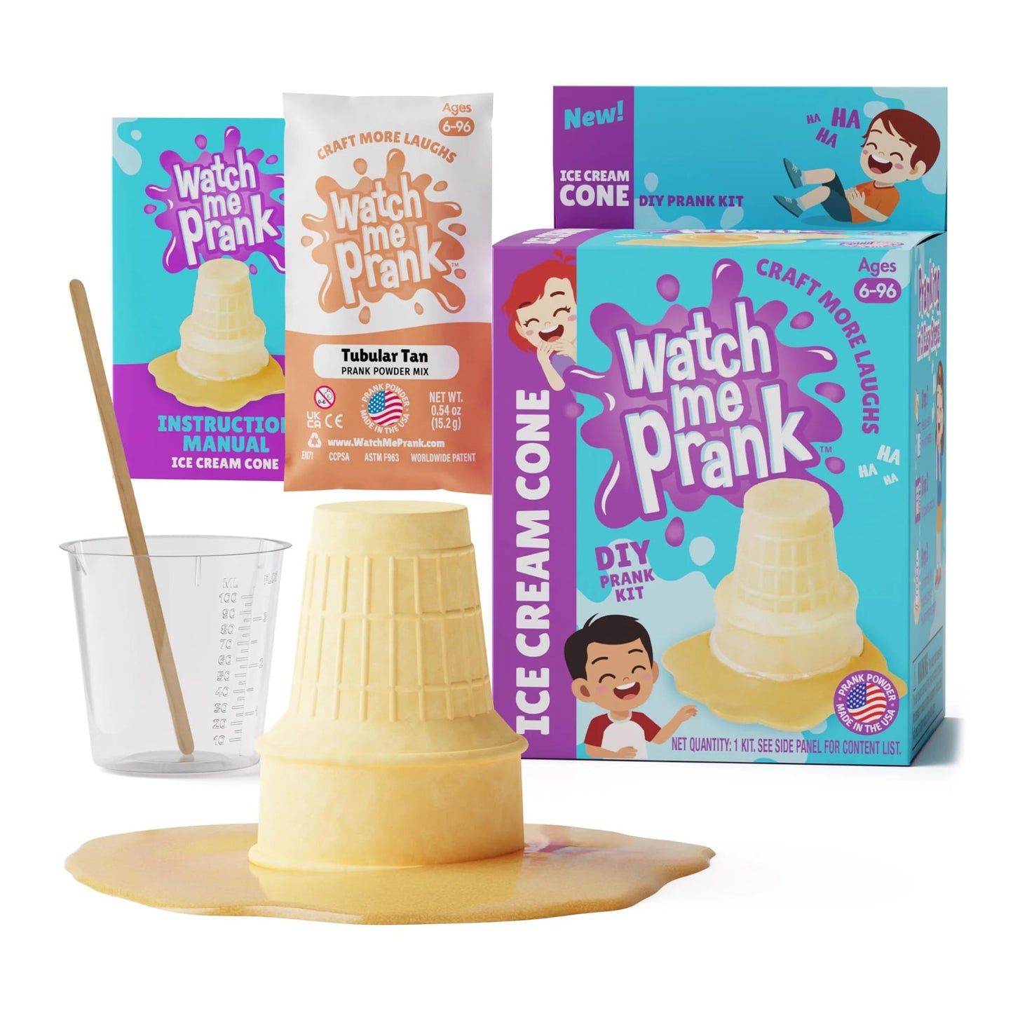 WatchMePrank DIY Prank Kit | Ice Cream Cone