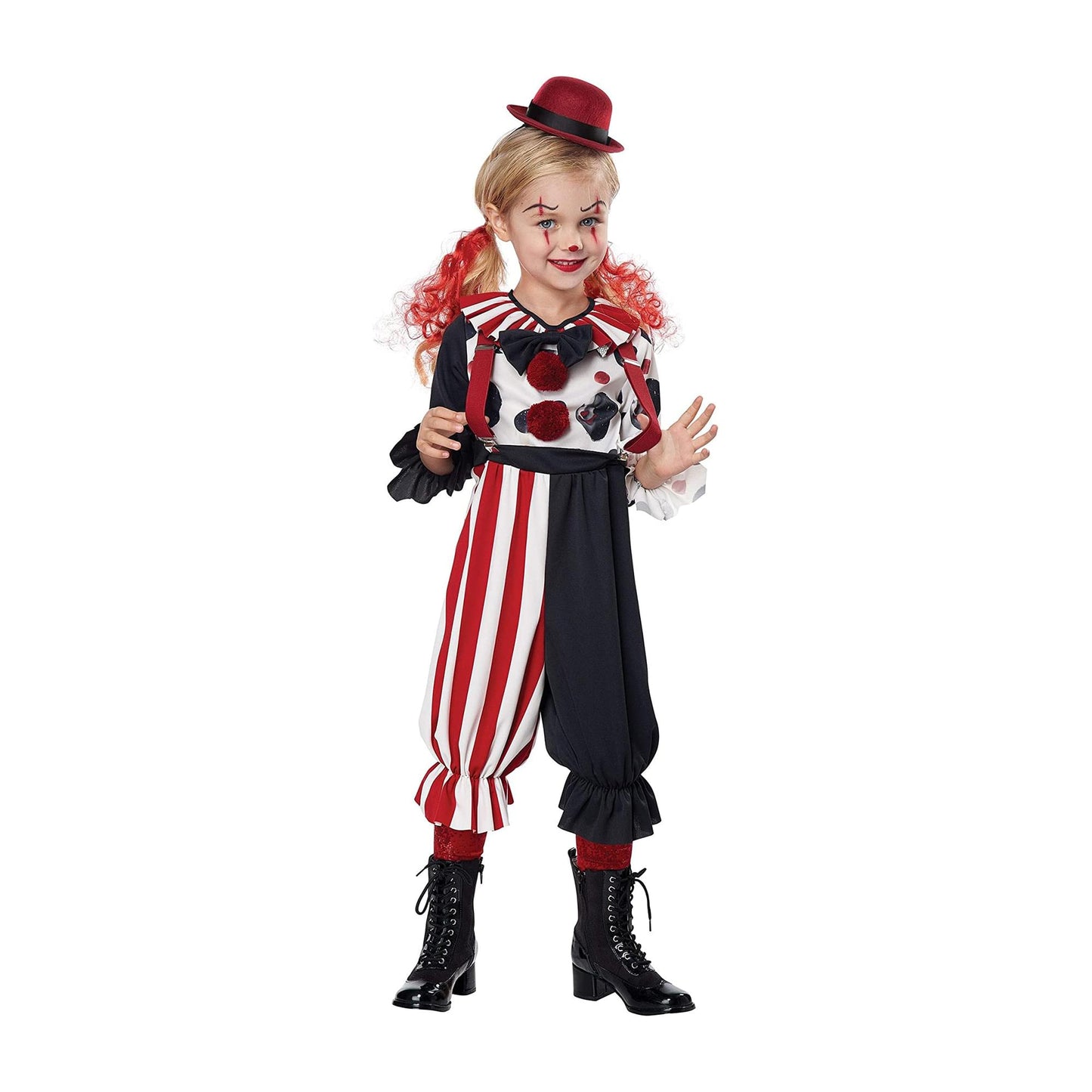 Kreepy Klown Kid / Toddler Costume | Large (4-6)
