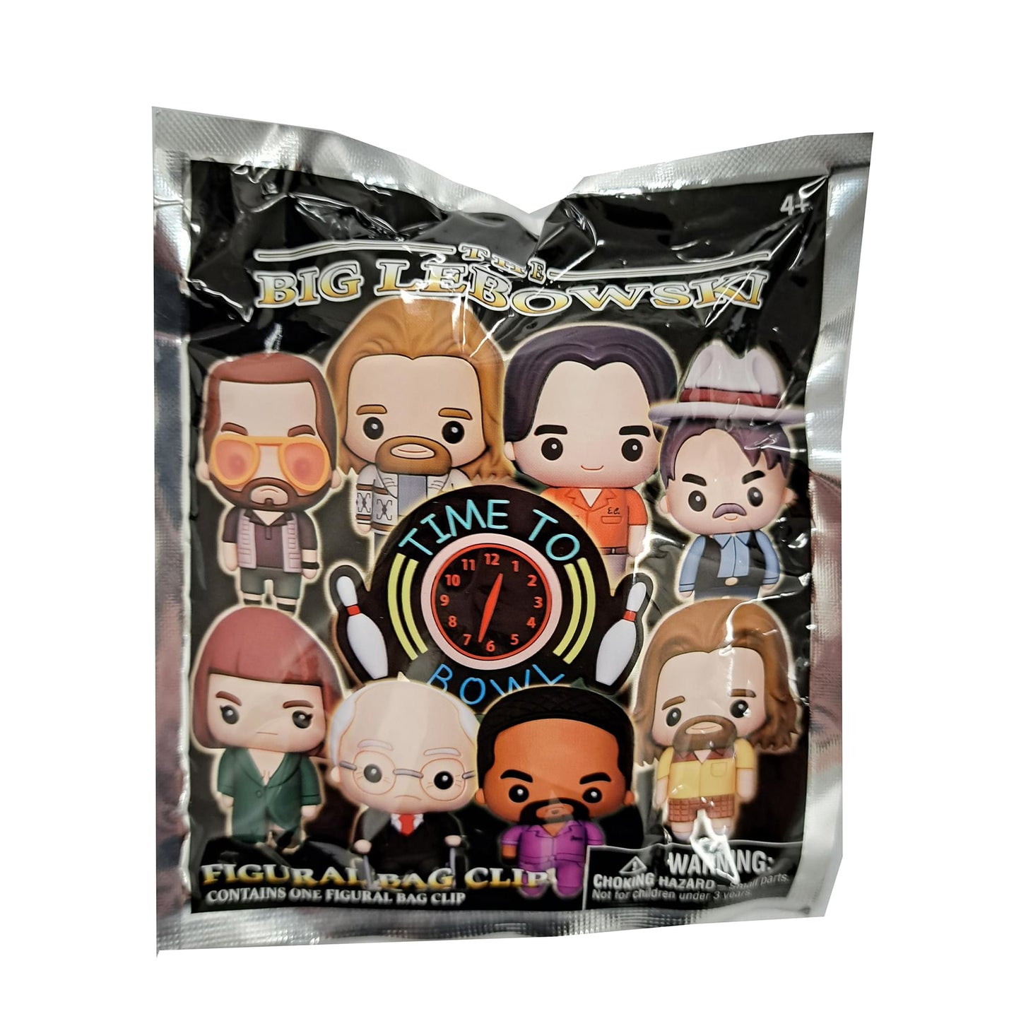 The Big Lebowski 3D Foam Bag Clip | 1 Random