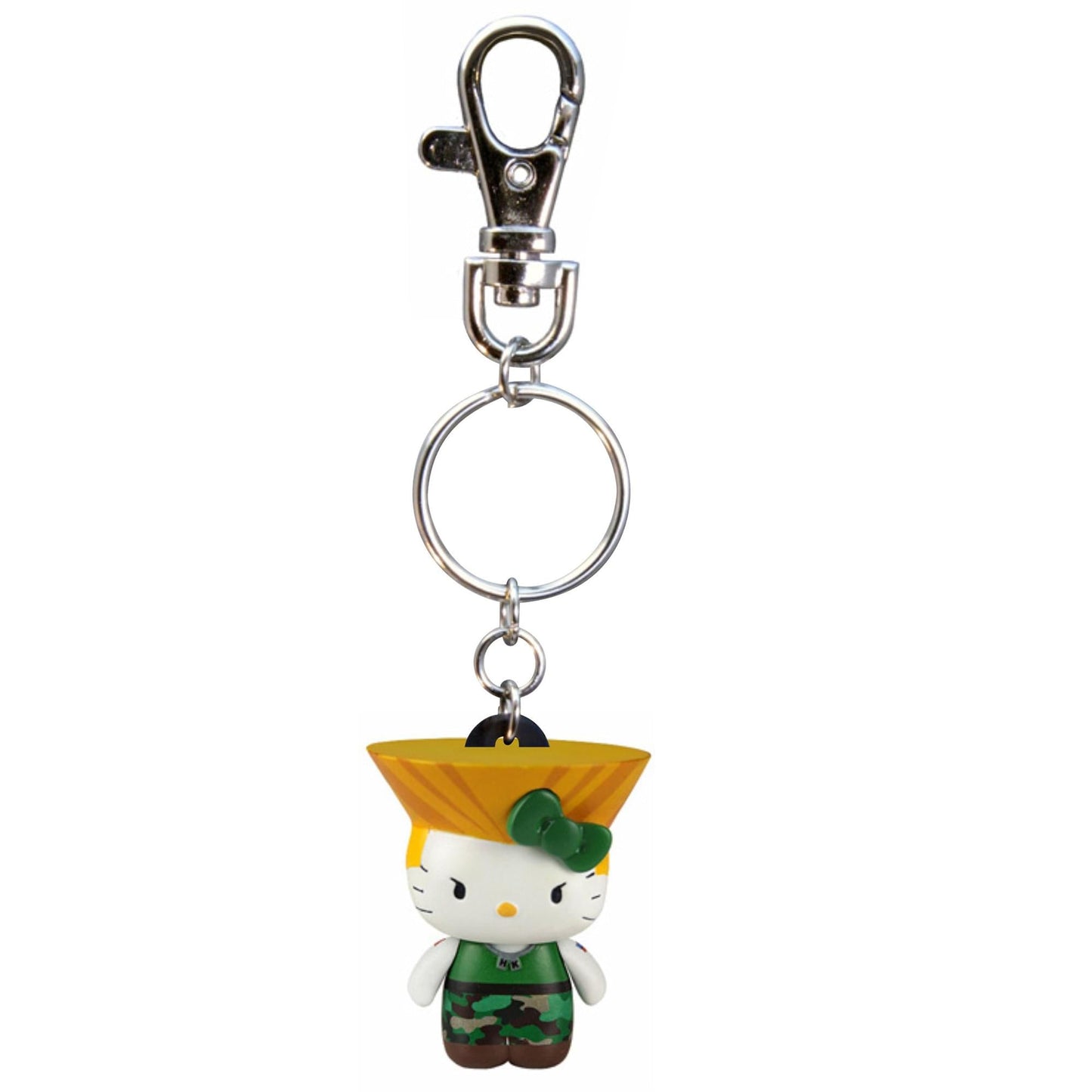 Street Fighter X Sanrio Mobile Key Chain Guile