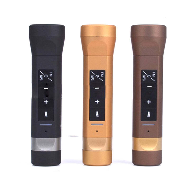 COLOR: GOLD - 5 In 1 Ultimo Multimo Multi Functional Bluetooth Speaker And More