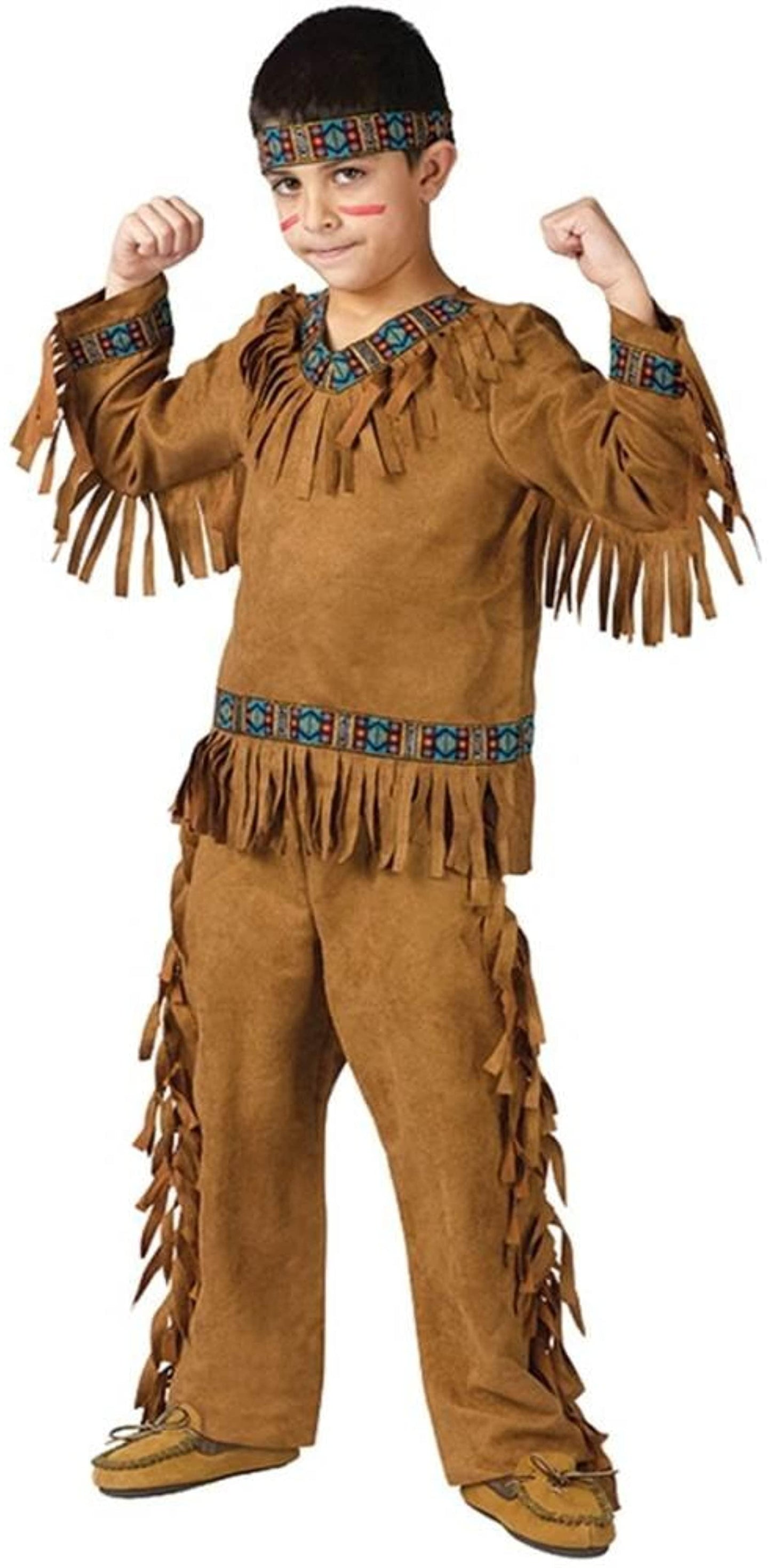 Native American Boy Costume Child Medium