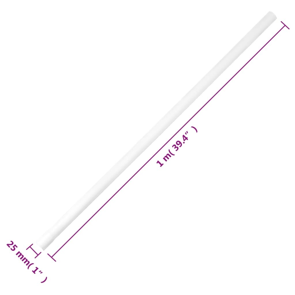 Cable Trunkings with Clips 1" 98.4' PVC
