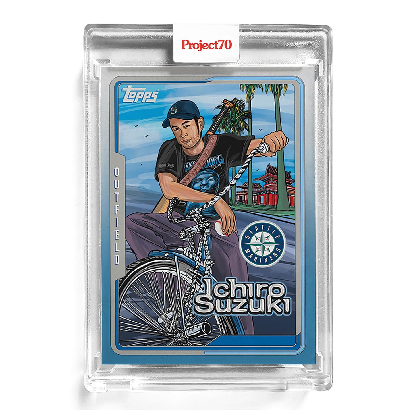 MLB Topps Project70 Card 200 | 2005 Ichiro Suzuki by Snoop Dogg