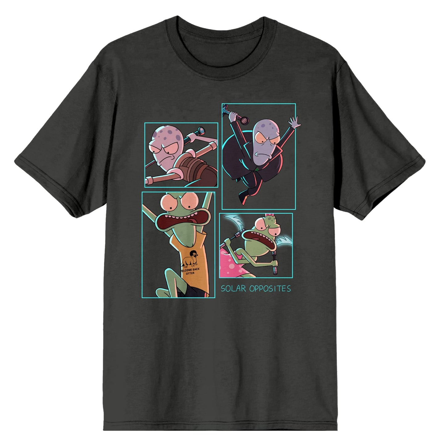 Solar Opposites Group Panels T-Shirt | Large