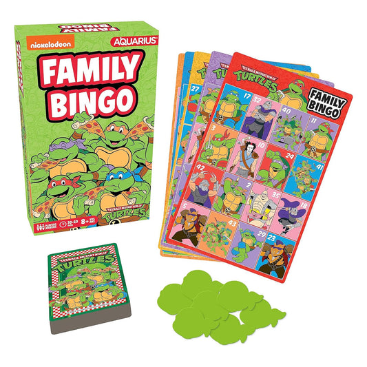 Teenage Mutant Ninja Turtles Family Bingo Game