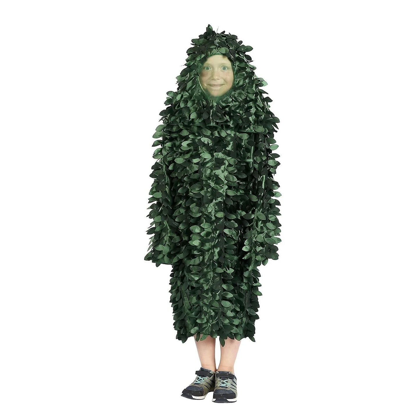 Leafy Camo Suit Kids Costume | Bushman Costume | One Size Fits Up to Size 10