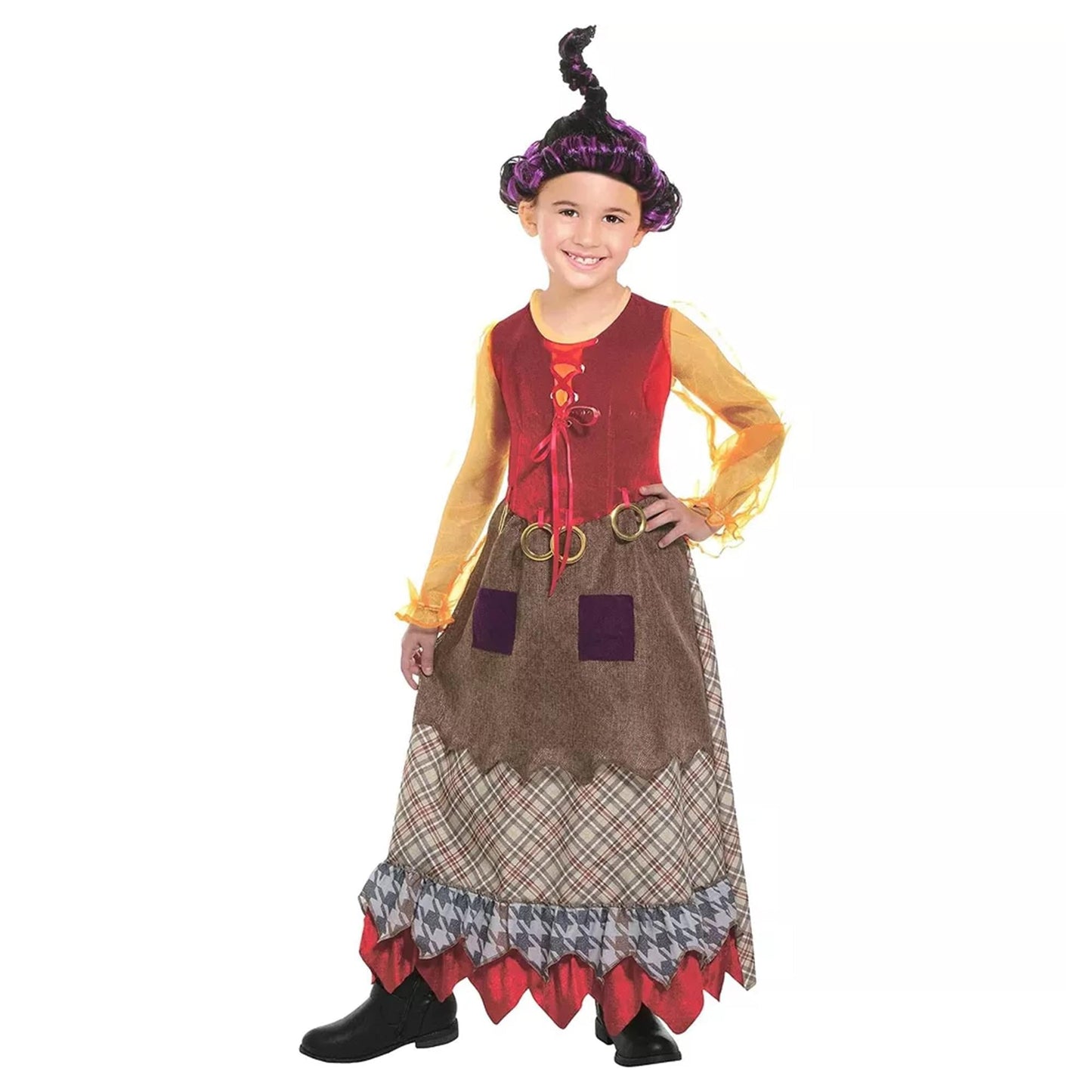 Salem Goofy Witch Hocus Pocus Inspired Child Costume | 12-14