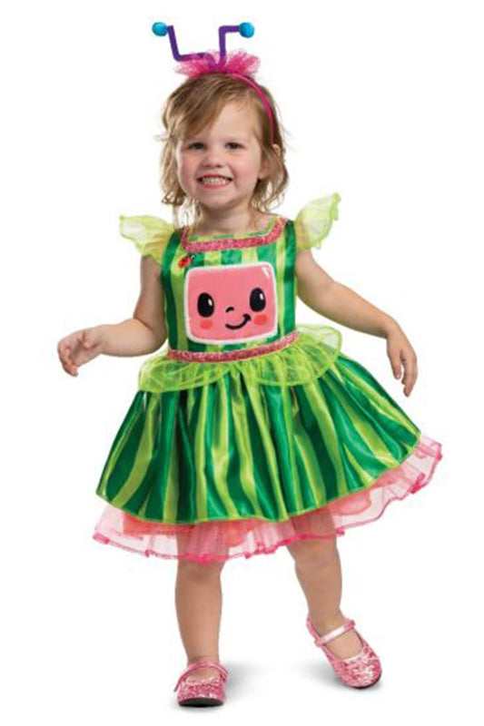 Cocomelon Cocomelon Deluxe Toddler Costume Dress | Small (2T)
