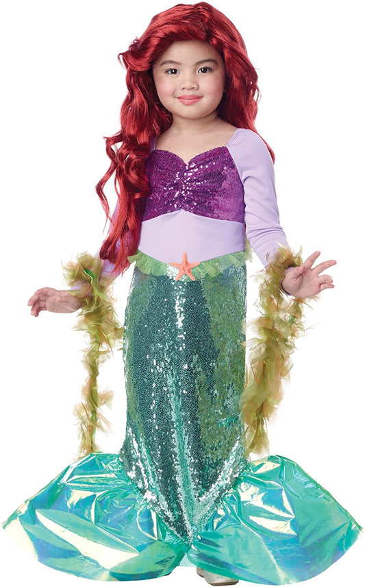 Marvelous Mermaid Toddler Costume | Medium 3-4