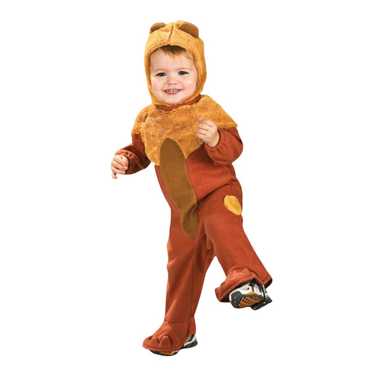 Wizard Of Oz Cowardly Lion Romper Costume Baby 0-9 Months