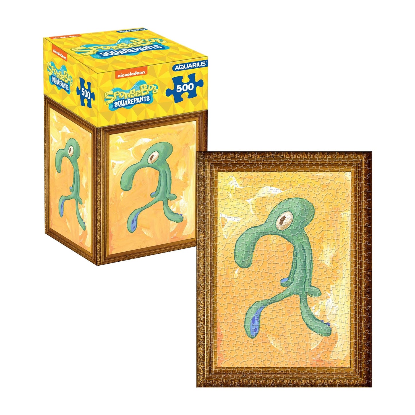 SpongeBob SquarePants Squidward "Bold and Brash" 500 Piece Jigsaw Puzzle