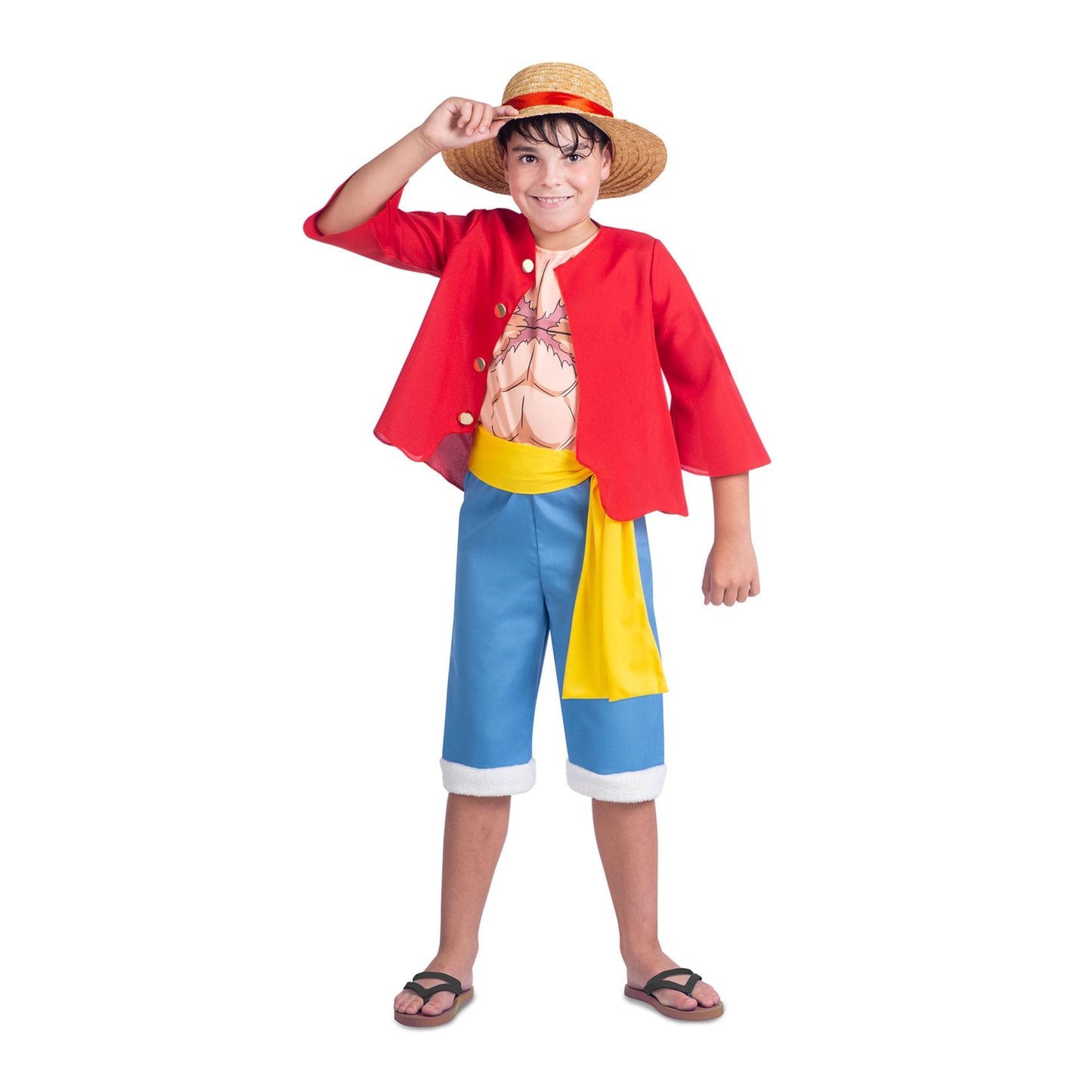 One Piece Luffy Child Costume | 10-12 Y