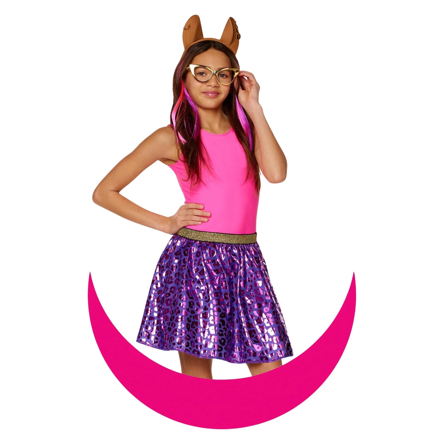 Monster High Clawdeen Child Costume Accessory Kit | L/XL