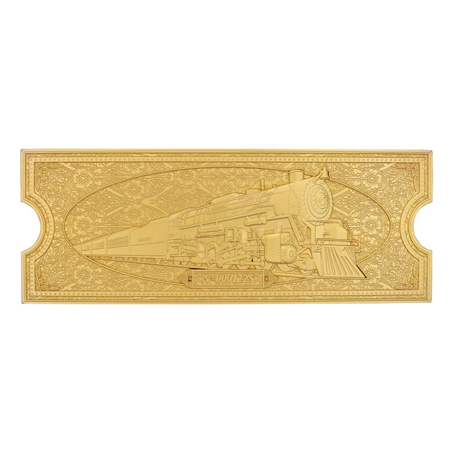 The Polar Express 24k Gold Plated Train Ticket