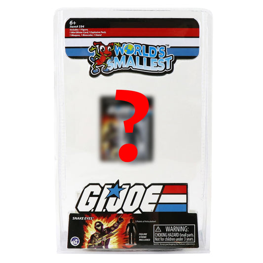 Worlds Smallest GI Joe Vs Cobra Micro Figure | One Random