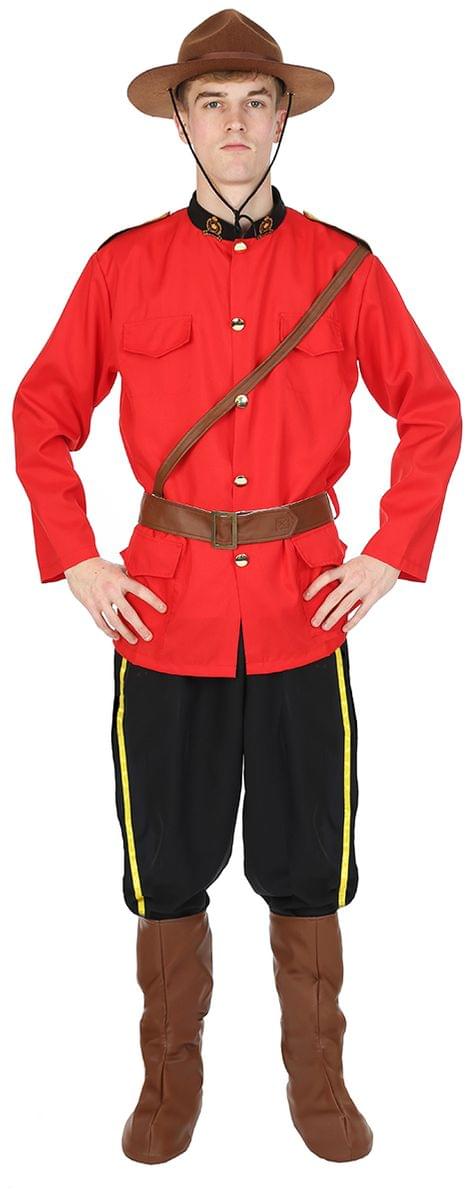 Canadian Mountie Men's Costume - Standard