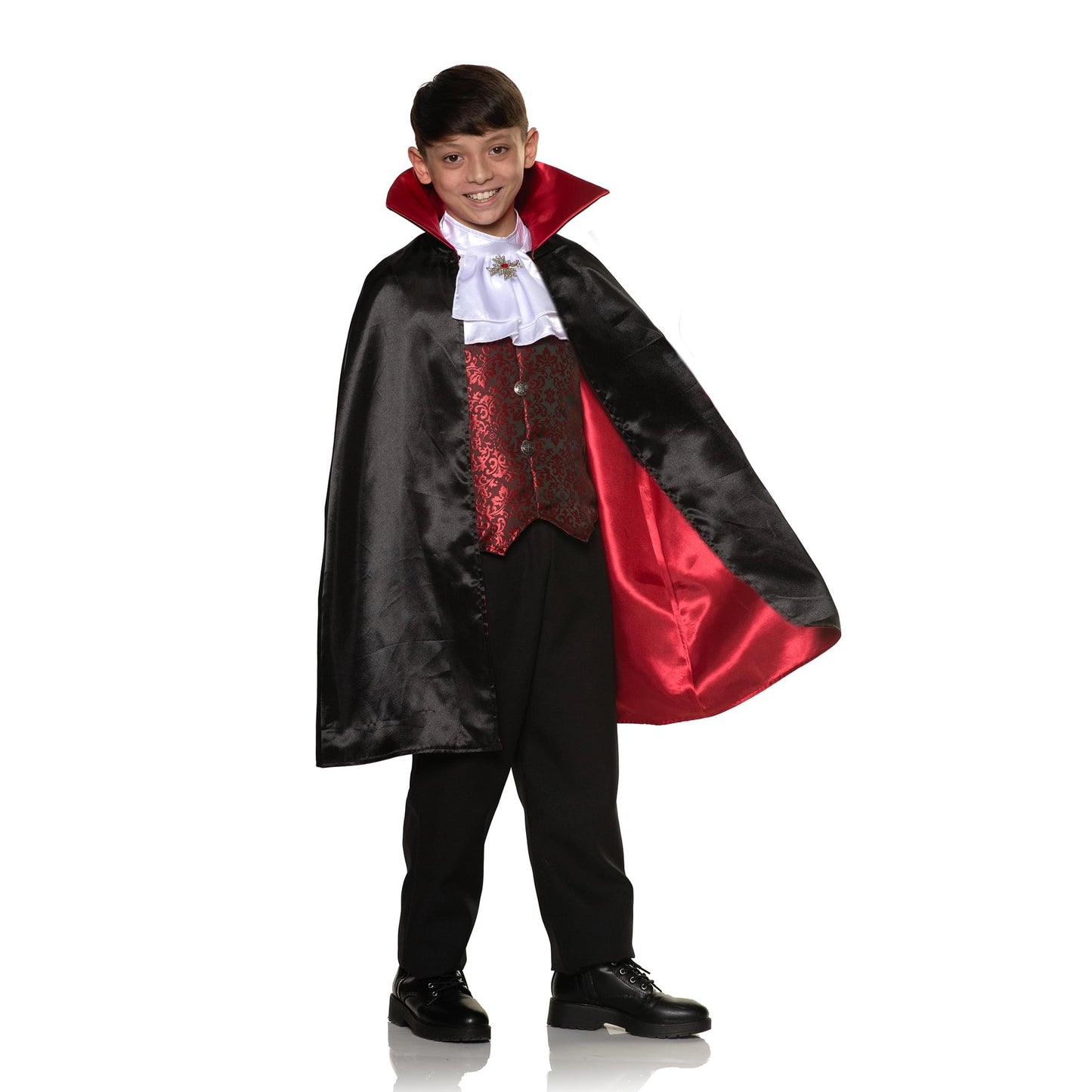 Vampire Vest & Cape Child Costume Set | M