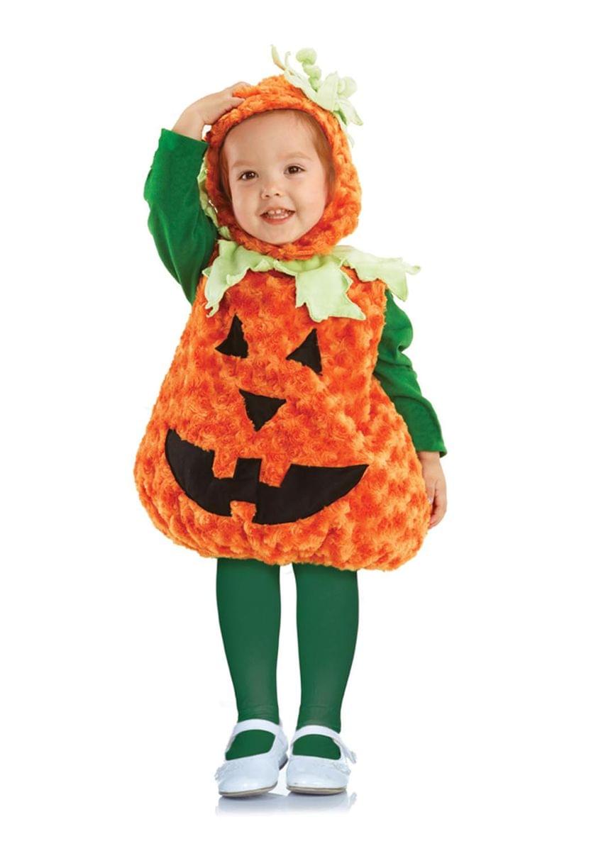 Belly Babies Pumpkin Costume Child Toddler Large 2T-4T
