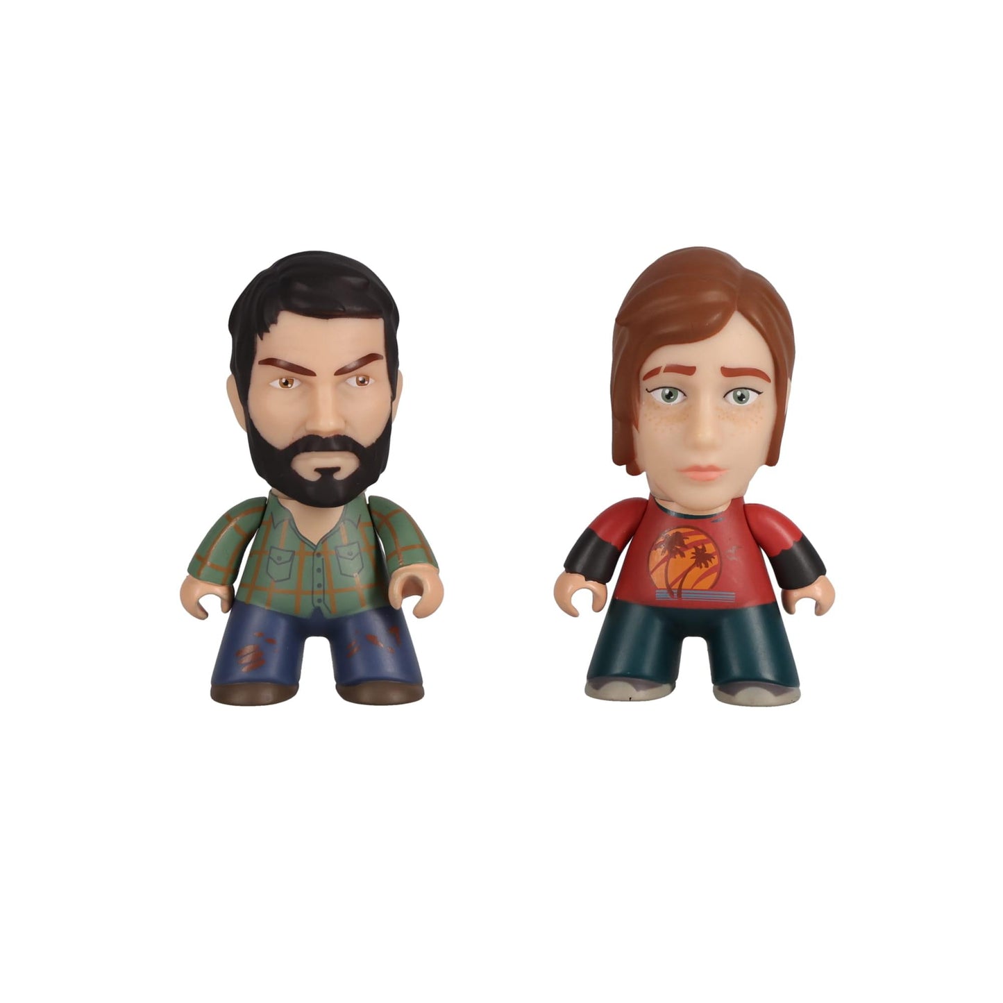 The Last of Us 3" Joel & Ellie Vinyl Figures