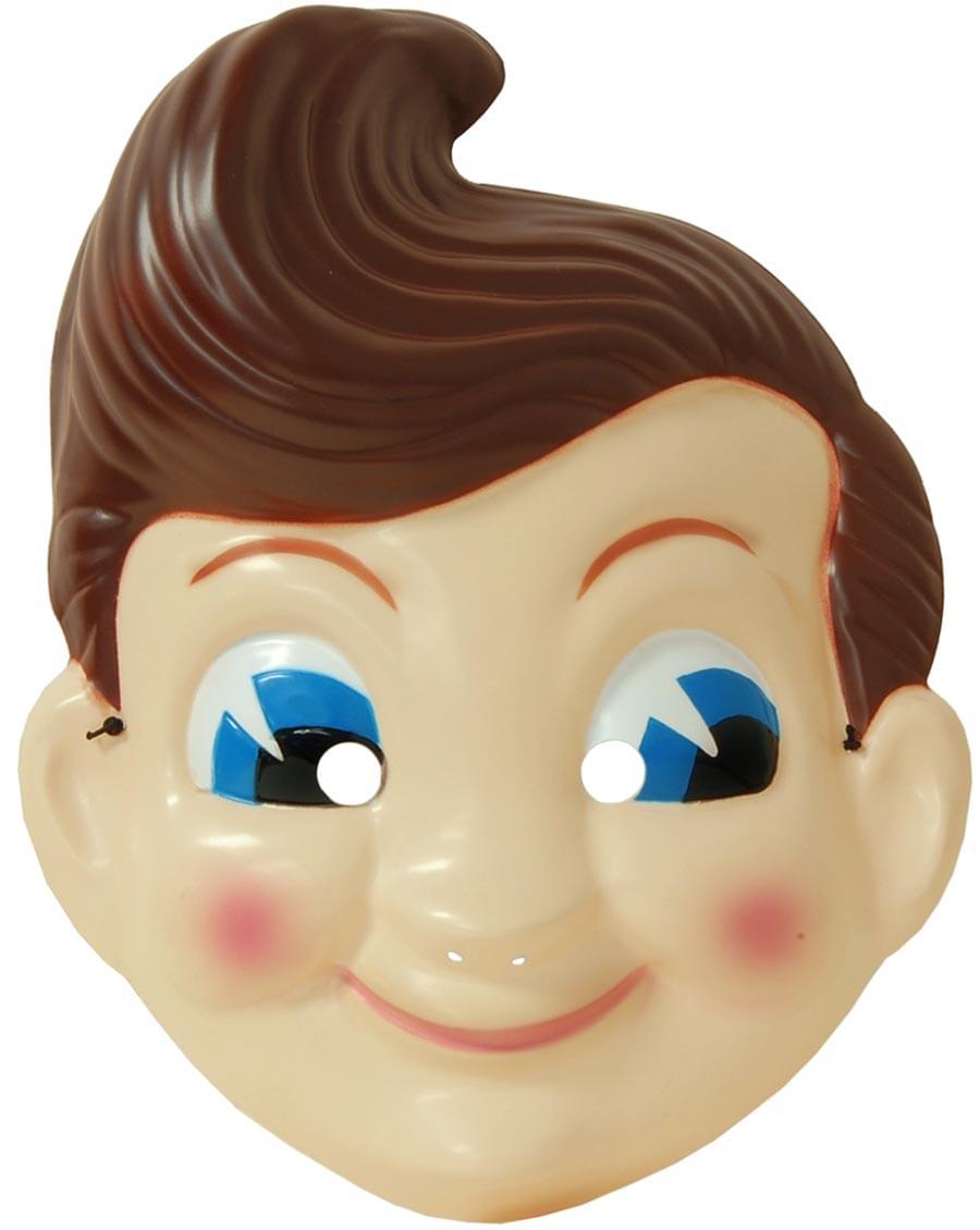 Big Boy Plastic Adult Costume Mask 18"