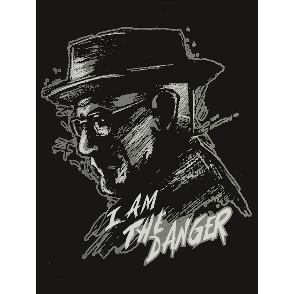 Breaking Bad I Am The Danger Lightweight Fleece Throw Blanket | 45 x 60 Inches