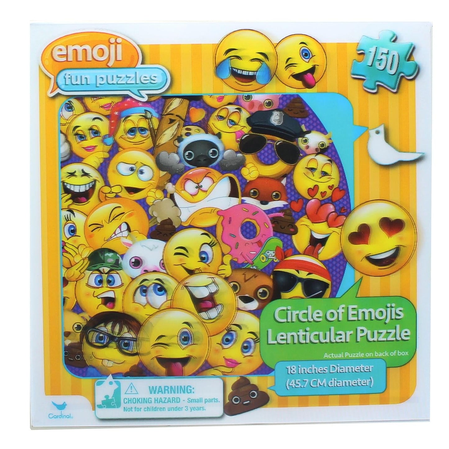 Emoji Fun 150 Piece Lenticular Jigsaw Puzzle