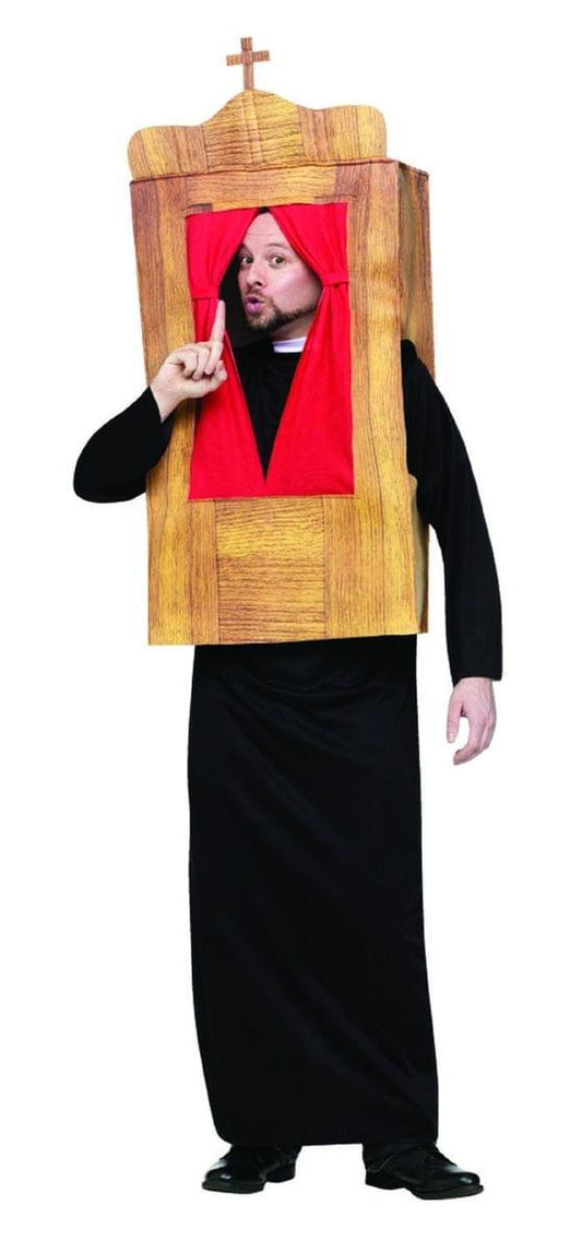 The Confessional Priest Costume Adult One Size Fits Most