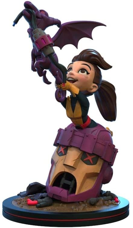 Marvel Kitty Pryde and Lockheed 5 Inch Q-Fig Elite Diorama