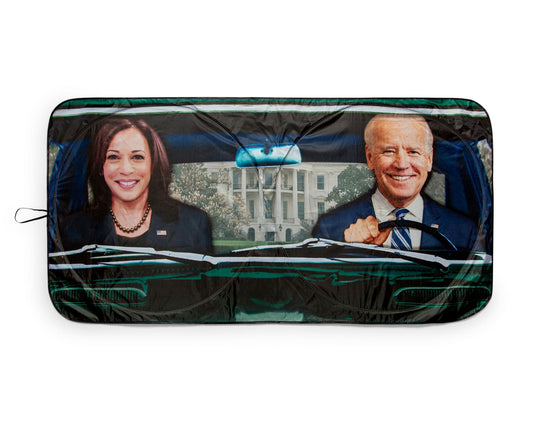 President Biden and VP Harris Sunshade for Car Windshield | 64 x 32 Inches