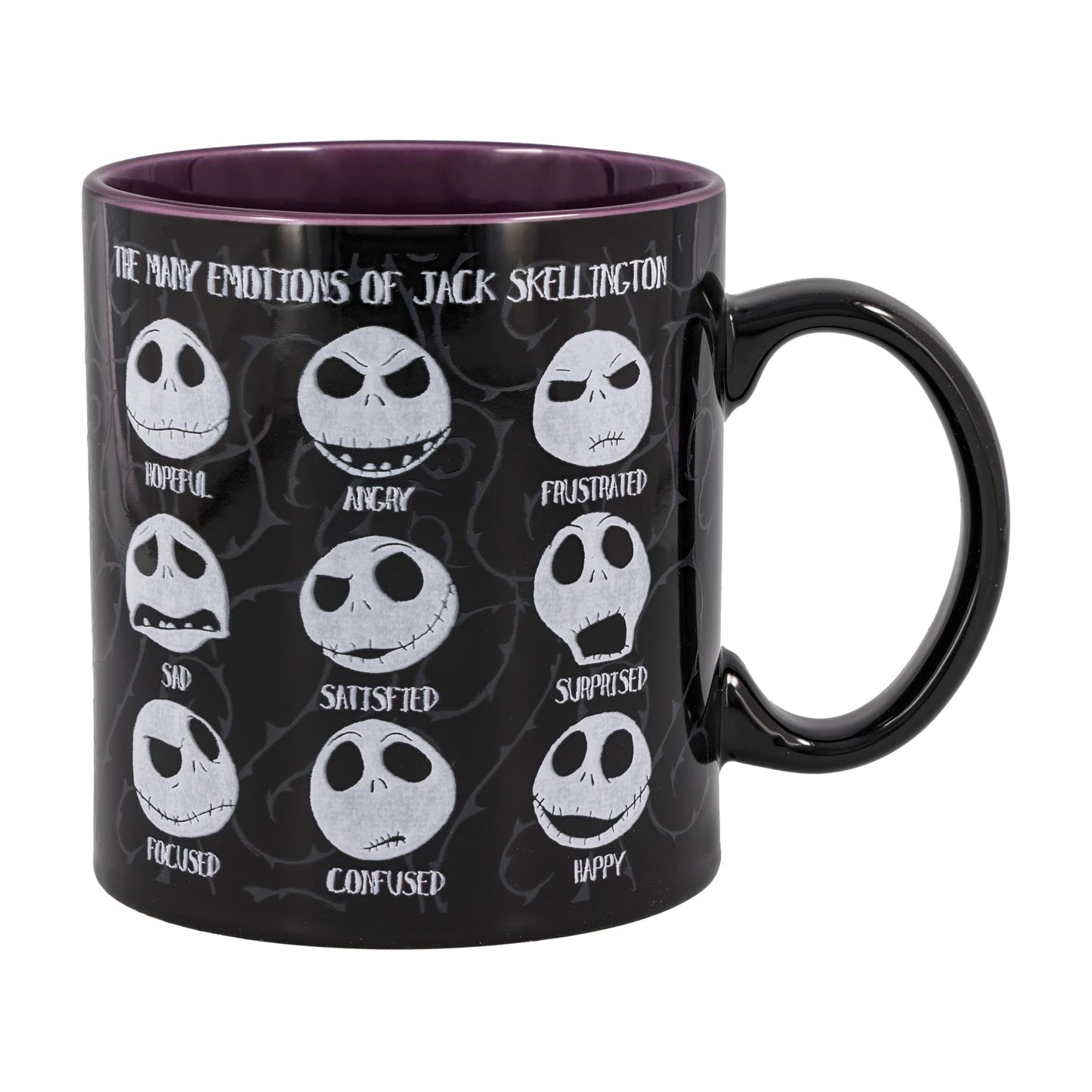Disney The Nightmare Before Christmas Jack Emotions 20-Ounce Ceramic Mug