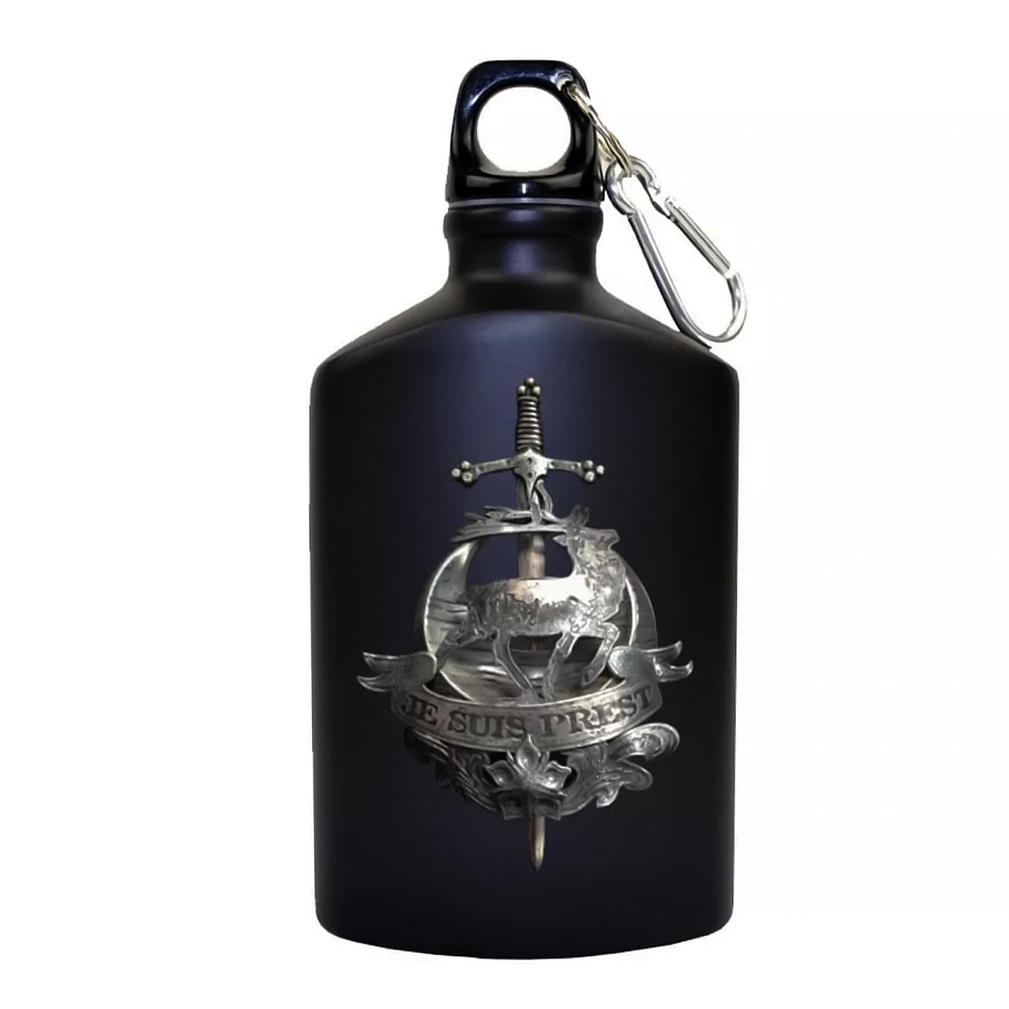 Outlander Fraser Clan Motto Metal Drink Bottle/Flask