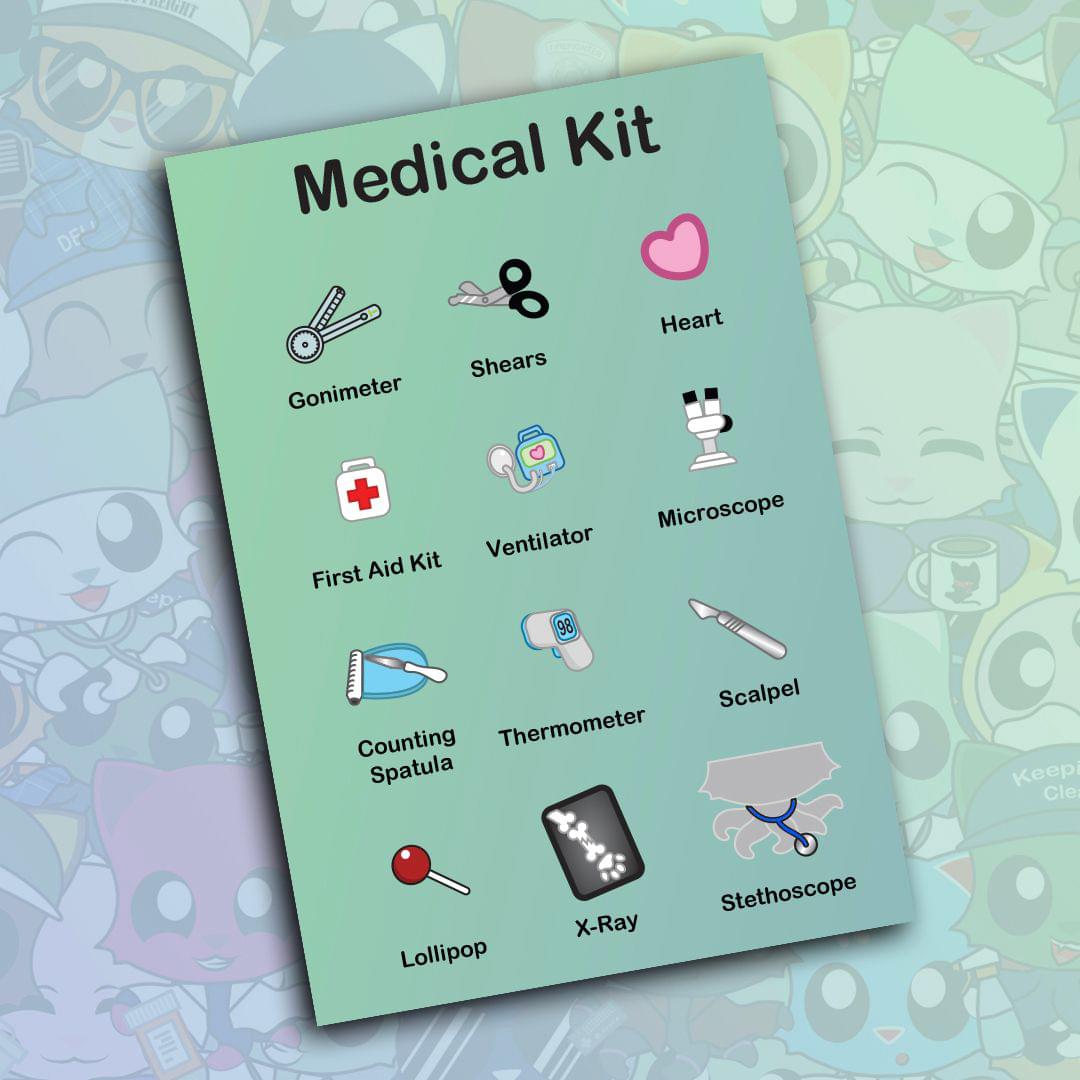 Tentacle Kitty First Responders & Essentials | Medical Kit