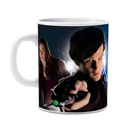 Doctor Who 11th Doctor & Amy Pond 11oz. Ceramic Mug