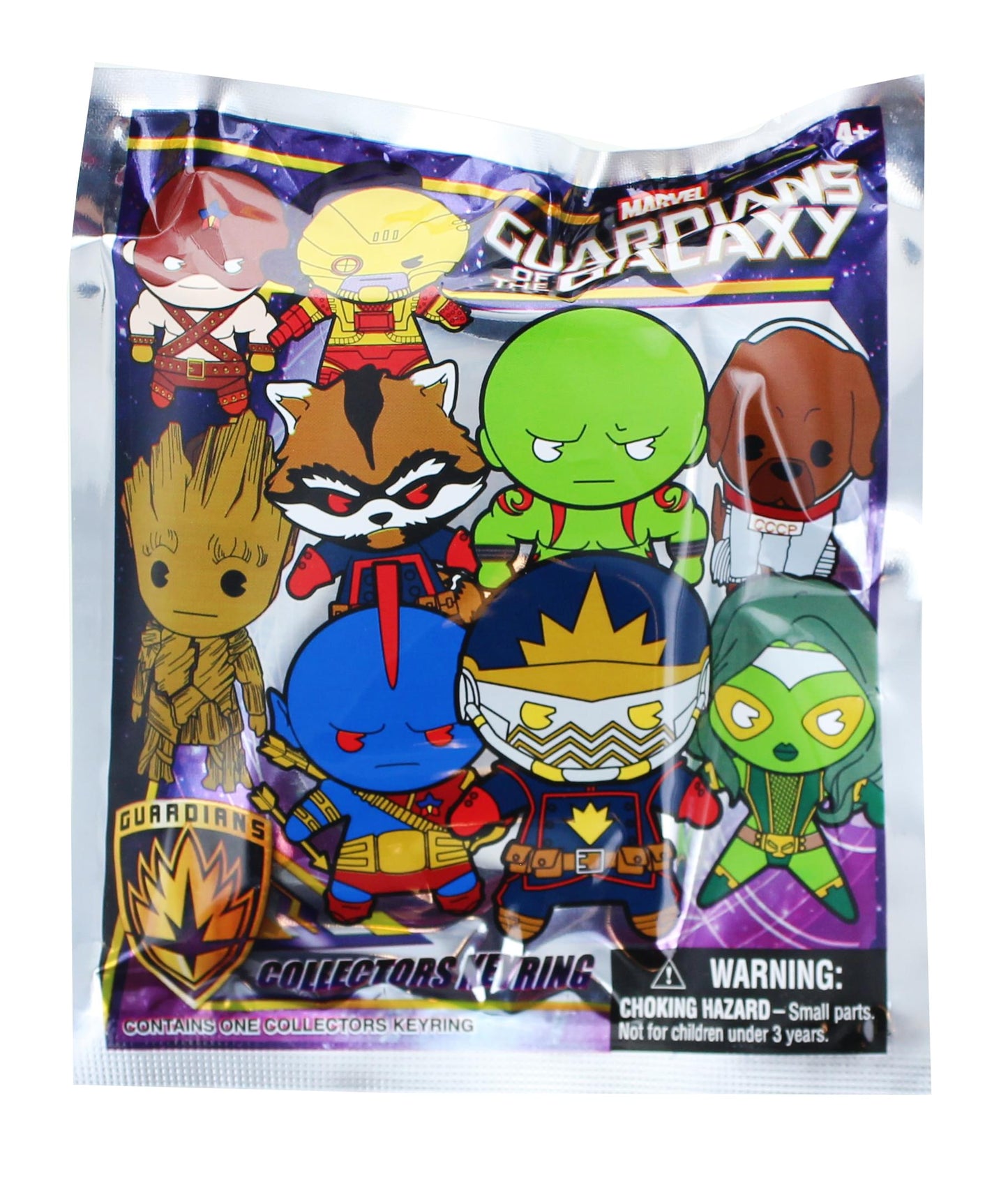 Marvel Guardians of the Galaxy Blind Bagged 3D Foam Figural Bag Clip | 1 Random