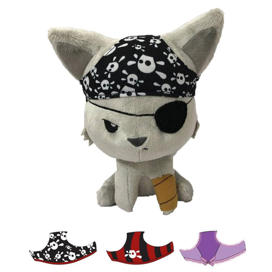 Tentacle Kitty 8 Inch Plush Animal | Bad Hat Day Pirate Kitty