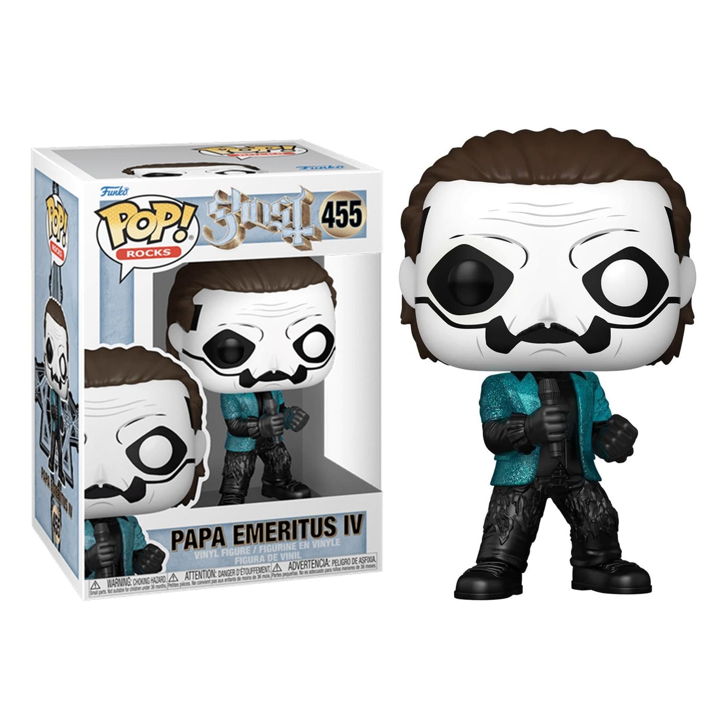 Ghost Funko Glam POP Rocks | Papa Emeritus IV