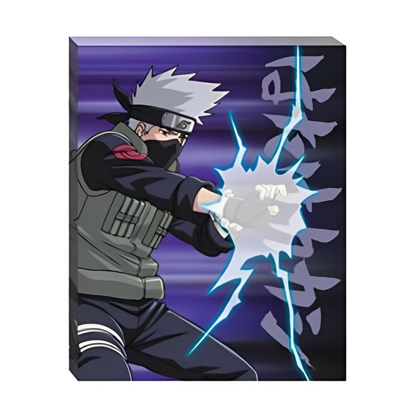Naruto Shippuden Kakashi Chidori 20"x16" Light-Up Canvas Wall Art