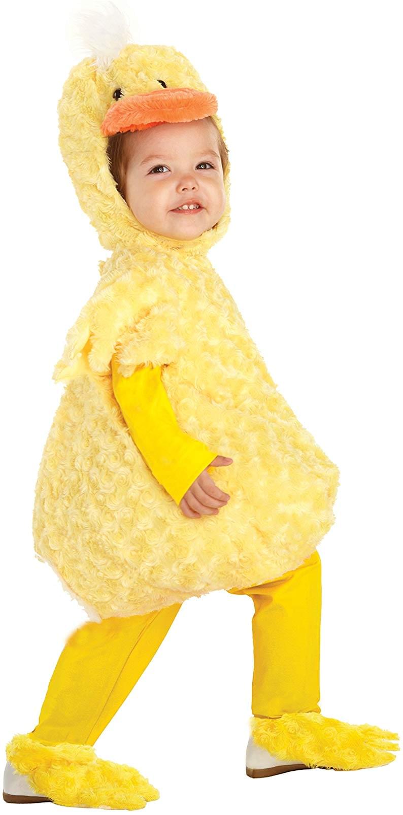 Yellow Duck Belly Babies Toddler Costume | Small