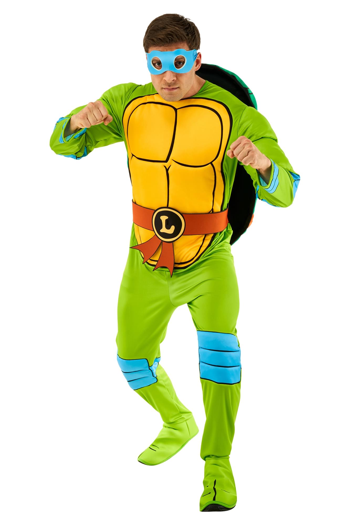 TMNT Leonardo Men's Deluxe Costume | Large